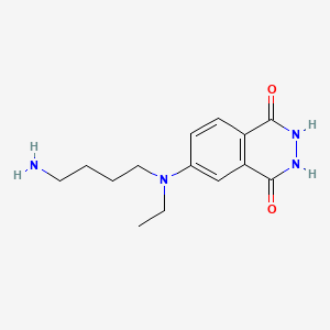 N-(4-Aminobutyl)-N-ethylisoluminol chemical structure (CAS 66612-29-1)
