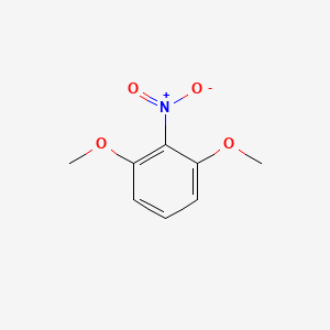 1,3-Dimethoxy-2-nitrobenzene chemical structure (CAS 6665-97-0)