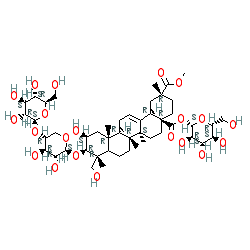 Esculentoside h chemical structure (CAS 66656-92-6)