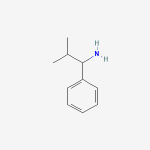 2-Methyl-1-phenylpropan-1-amine chemical structure (CAS 6668-27-5)