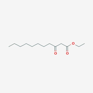 Ethyl 3-oxoundecanoate chemical structure (CAS 66696-89-7)