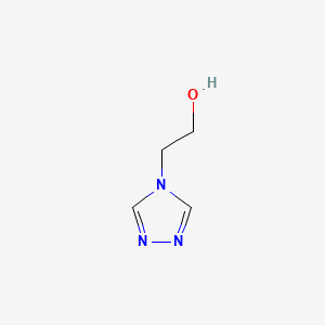 2-(4H-1,2,4-Triazol-4-yl)ethanol chemical structure (CAS 66760-19-8)