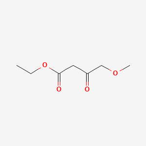 Ethyl 4-methoxy-3-oxobutanoate chemical structure (CAS 66762-68-3)