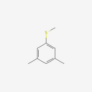 (3,5-Dimethylphenyl)(methyl)sulfane chemical structure (CAS 66794-11-4)