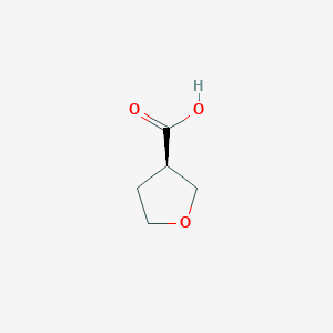 (R)-Tetrahydrofuran-3-carboxylic acid chemical structure (CAS 66838-42-4)