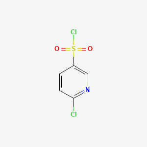 2-Chloro-5-pyridinesulfonyl chloride chemical structure (CAS 6684-39-5)