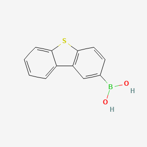 Dibenzo[b,d]thiophen-2-ylboronic acid chemical structure (CAS 668983-97-9)