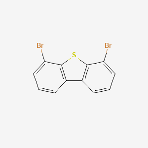 4,6-Dibromodibenzo[b,d]thiophene chemical structure (CAS 669773-34-6)