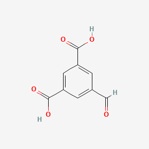 5-Formylisophthalic acid chemical structure (CAS 66998-60-5)