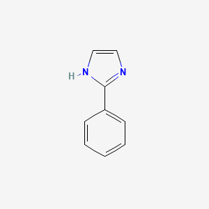 2-Phenyl-1H-imidazole chemical structure (CAS 670-96-2)