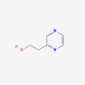 2-(Pyrazin-2-yl)ethanol chemical structure (CAS 6705-31-3)