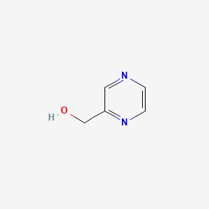 Pyrazin-2-ylmethanol chemical structure (CAS 6705-33-5)