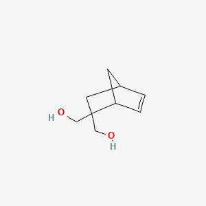 Bicyclo[2.2.1]hept-5-ene-2,2-diyldimethanol chemical structure (CAS 6707-12-6)