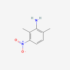 2,6-Dimethyl-3-nitroaniline chemical structure (CAS 67083-28-7)