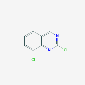 2,8-Dichloroquinazoline chemical structure (CAS 67092-20-0)