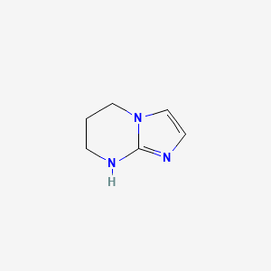 5,6,7,8-Tetrahydroimidazo[1,2-a]pyrimidine chemical structure (CAS 67139-22-4)
