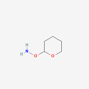 O-(Tetrahydropyran-2-yl)-hydroxylamine chemical structure (CAS 6723-30-4)