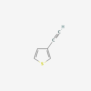 3-Ethynylthiophene chemical structure (CAS 67237-53-0)