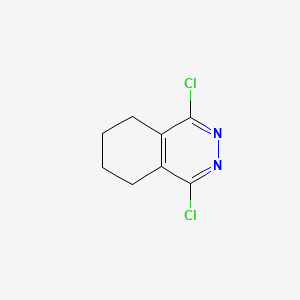 1,4-Dichloro-5,6,7,8-tetrahydrophthalazine chemical structure (CAS 67279-24-7)