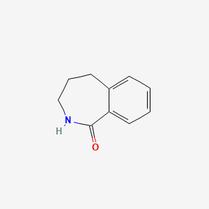 2,3,4,5-Tetrahydro-1H-benzo[c]azepin-1-one chemical structure (CAS 6729-50-6)