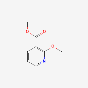 Methyl 2-methoxynicotinate chemical structure (CAS 67367-26-4)