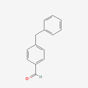 4-Benzylbenzaldehyde chemical structure (CAS 67468-65-9)