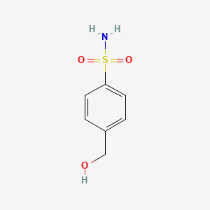 4-(Hydroxymethyl)benzenesulfonamide chemical structure (CAS 67472-44-0)