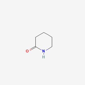 Piperidin-2-one chemical structure (CAS 675-20-7)