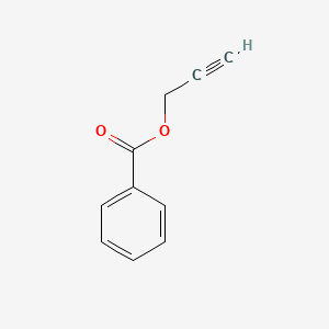 Prop-2-yn-1-yl benzoate chemical structure (CAS 6750-04-5)