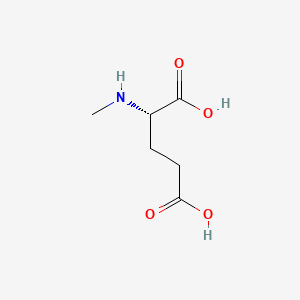 (S)-2-(Methylamino)pentanedioic acid chemical structure (CAS 6753-62-4)