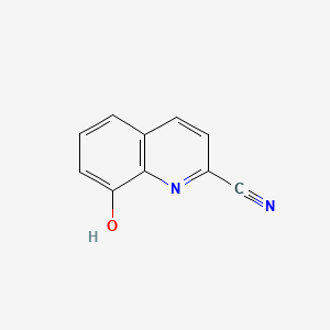8-Hydroxyquinoline-2-carbonitrile chemical structure (CAS 6759-78-0)