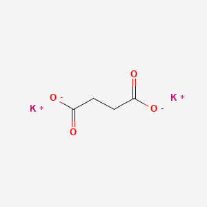 Potassium succinate chemical structure (CAS 676-47-1)