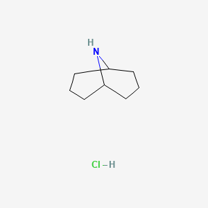9-Azabicyclo[3.3.1]nonane hydrochloride chemical structure (CAS 6760-43-6)