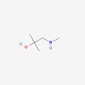 2-Methyl-1-(methylamino)propan-2-ol chemical structure (CAS 67622-86-0)