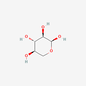 (2S,3R,4S,5R)-Tetrahydro-2H-pyran-2,3,4,5-tetraol chemical structure (CAS 6763-34-4)