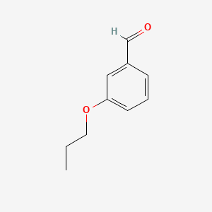 3-Propoxybenzaldehyde chemical structure (CAS 67698-61-7)