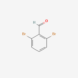 2,6-Dibromobenzaldehyde chemical structure (CAS 67713-23-9)