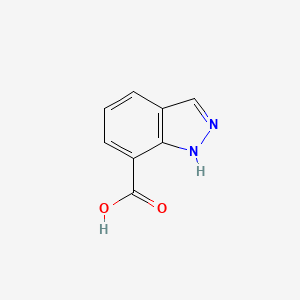 1H-Indazole-7-carboxylic acid chemical structure (CAS 677304-69-7)