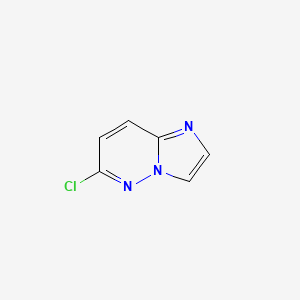 6-Chloroimidazo[1,2-b]pyridazine chemical structure (CAS 6775-78-6)