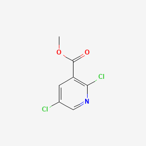 Methyl 2,5-dichloronicotinate chemical structure (CAS 67754-03-4)