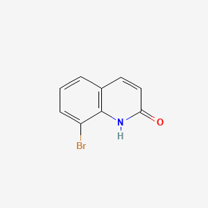 8-Bromoquinolin-2(1H)-one chemical structure (CAS 67805-67-8)