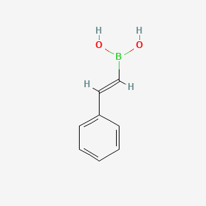trans-2-Phenylvinylboronic acid chemical structure (CAS 6783-05-7)