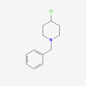 1-Benzyl-4-chloropiperidine chemical structure (CAS 67848-71-9)
