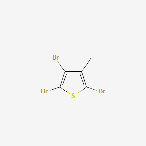 2,3,5-Tribromo-4-methylthiophene chemical structure (CAS 67869-13-0)