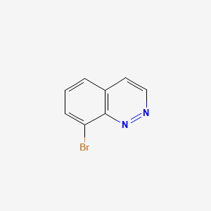 8-Bromocinnoline chemical structure (CAS 67888-34-0)