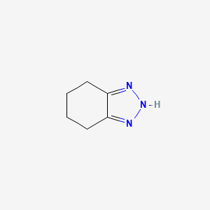 4,5,6,7-Tetrahydro-1H-1,2,3-benzotriazole chemical structure (CAS 6789-99-7)