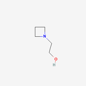 2-(Azetidin-1-yl)ethanol chemical structure (CAS 67896-18-8)