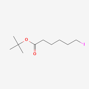 tert-Butyl 6-iodohexanoate chemical structure (CAS 67899-04-1)