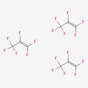 Hexafluoropropene trimer chemical structure (CAS 6792-31-0)