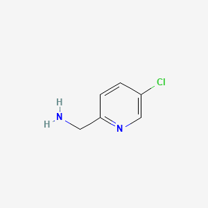 (5-Chloropyridin-2-yl)methanamine chemical structure (CAS 67938-76-5)